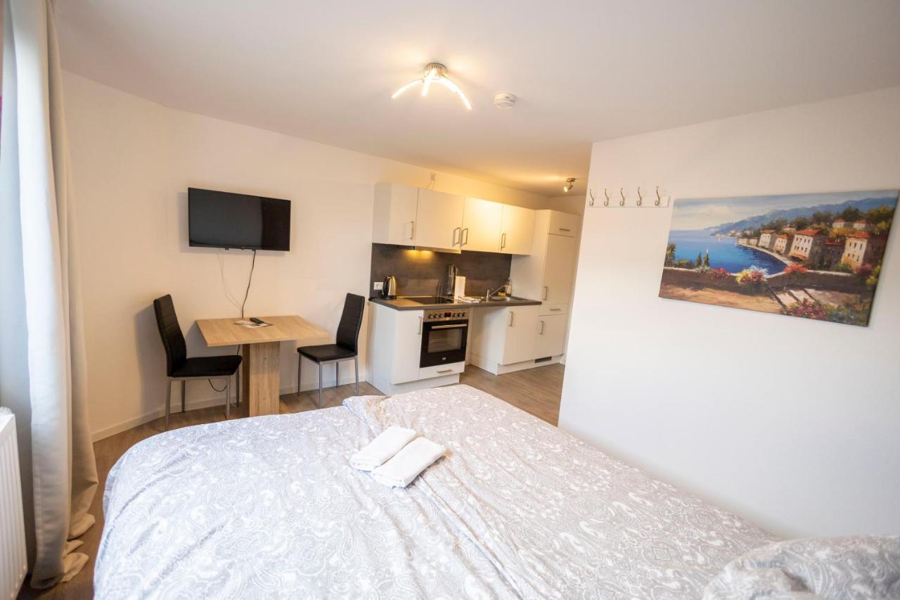 City Apartment Kuche,Bad, Parken Im Zentrum Ravensburgs A14 Luaran gambar
